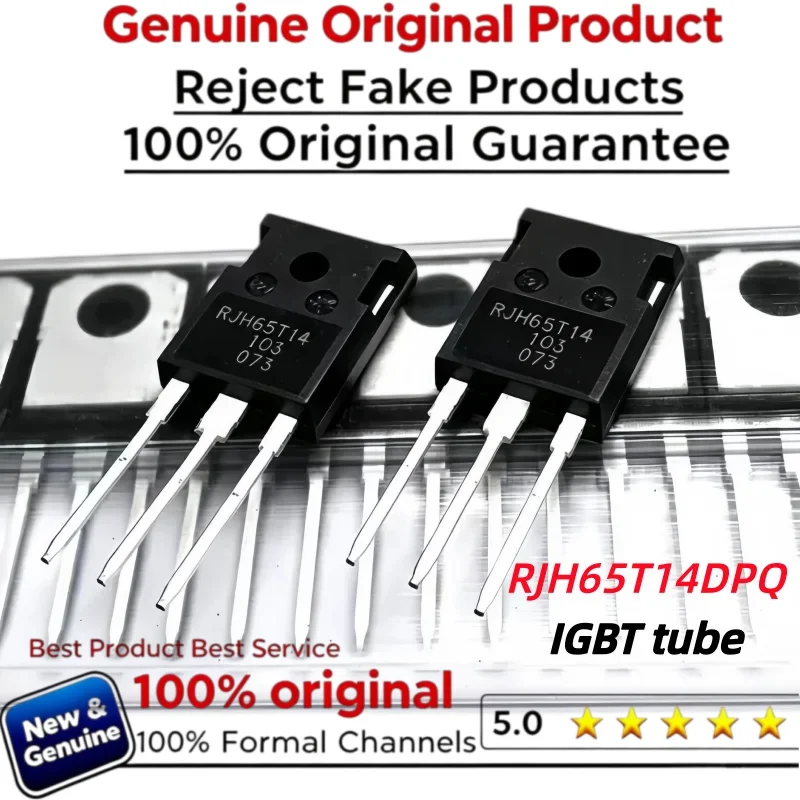 5-10-20pcs  100% New Imported Original RJH65T14DPQ  RJH65T14  IGBT FET  100A 650V  TO-247