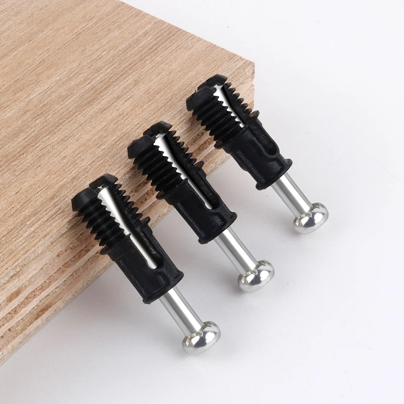 Furniture three-in-one connector screw eccentric nut bed wardrobe cabinet drawer quick assembly