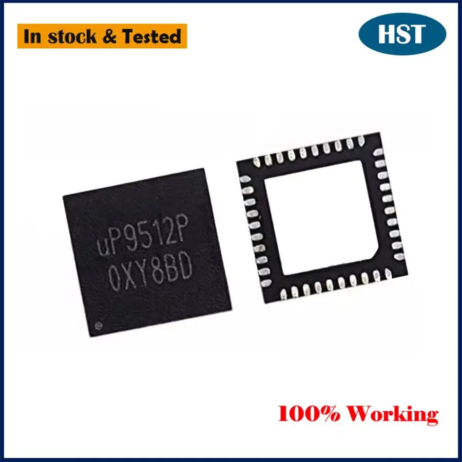 5PCS/LOT Original New UP9512PQGJ UP9512P QFN40 IC Chip