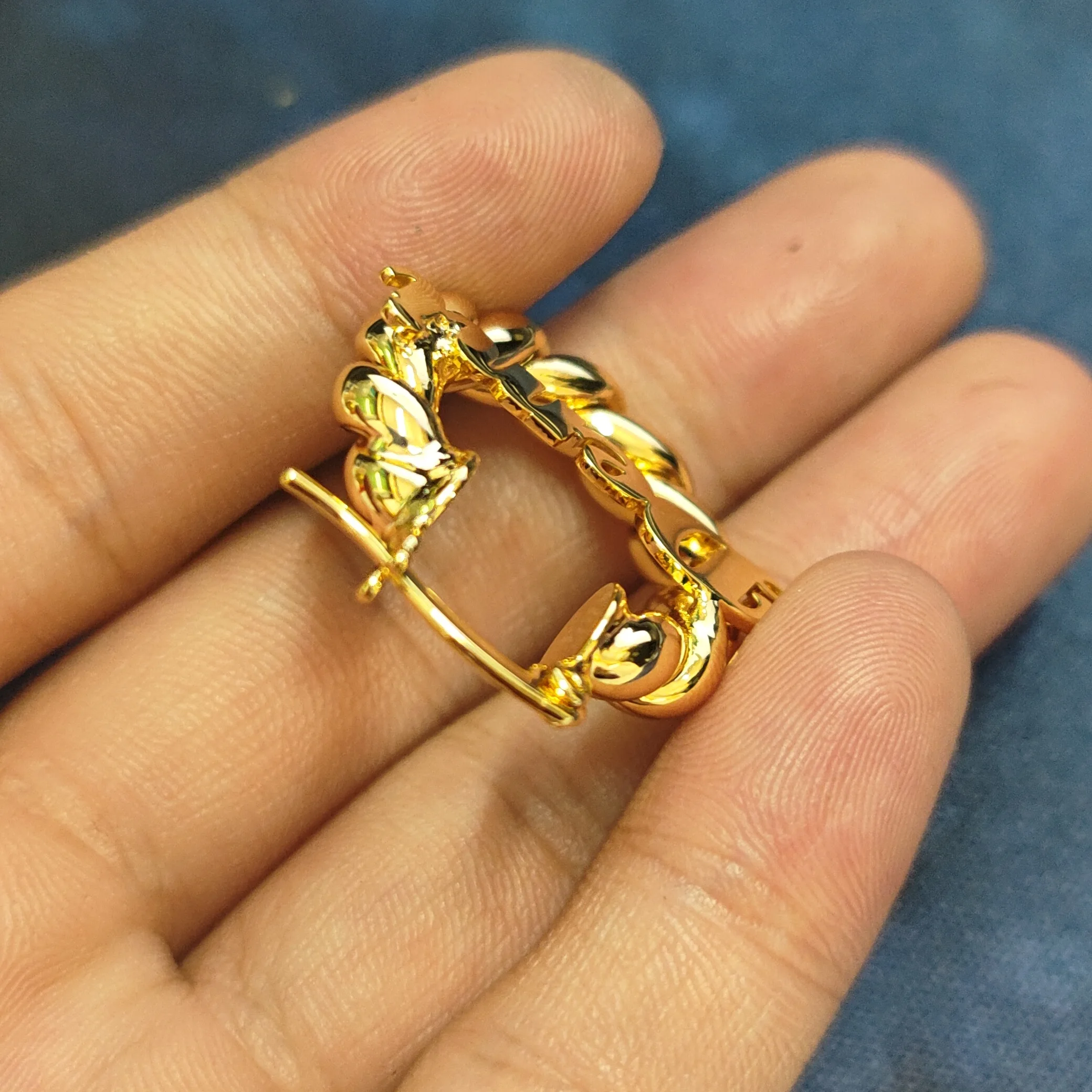 Custom Name Hoop Earrings For Kids Personalized Letter Earrings Mini Twist Hoop Earrings Customize Name Earrings