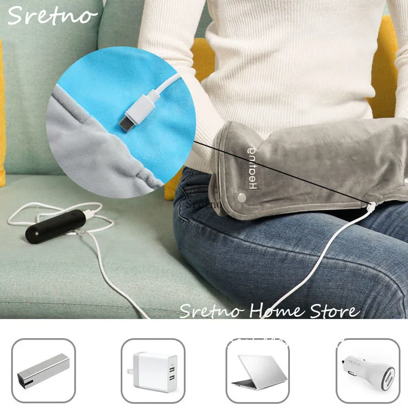 

SRETNO New Graphene Electric Stove Hand Warmers USB Smart Constant Temperature Hand Warmer, Winter Office Home Hand Warmer Bag