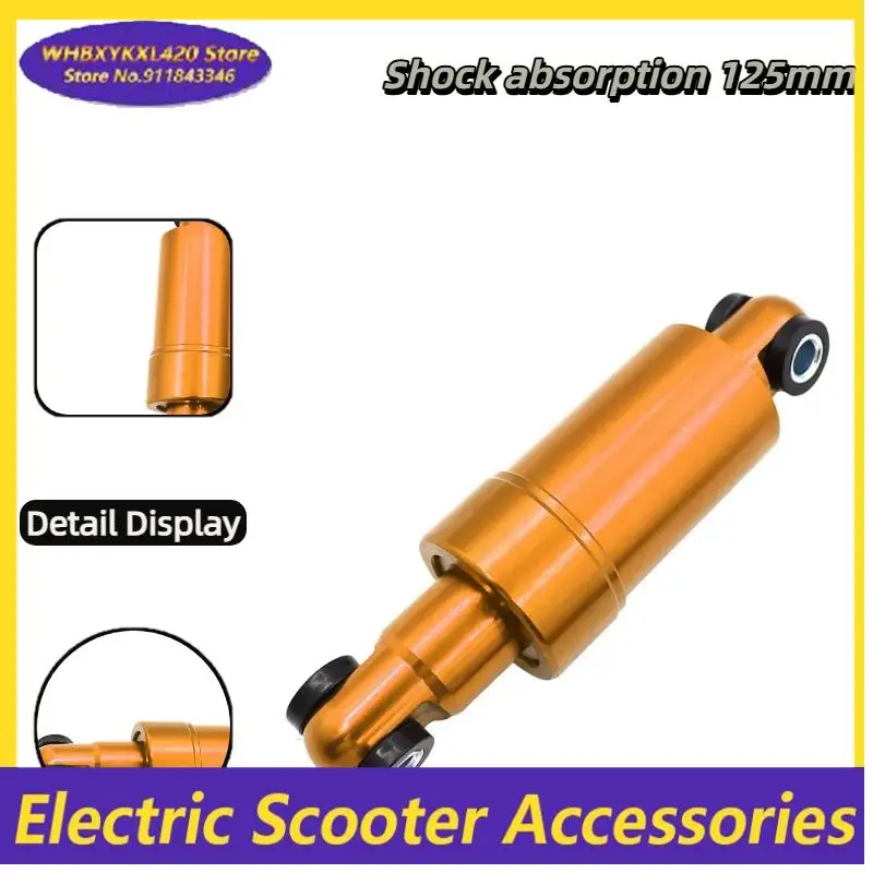 

Hydraulic Shock Absorber Front and Rear Wheels 110 125 150mm All Inclusive Shock Electric Scooter Anti Vibration Accessories