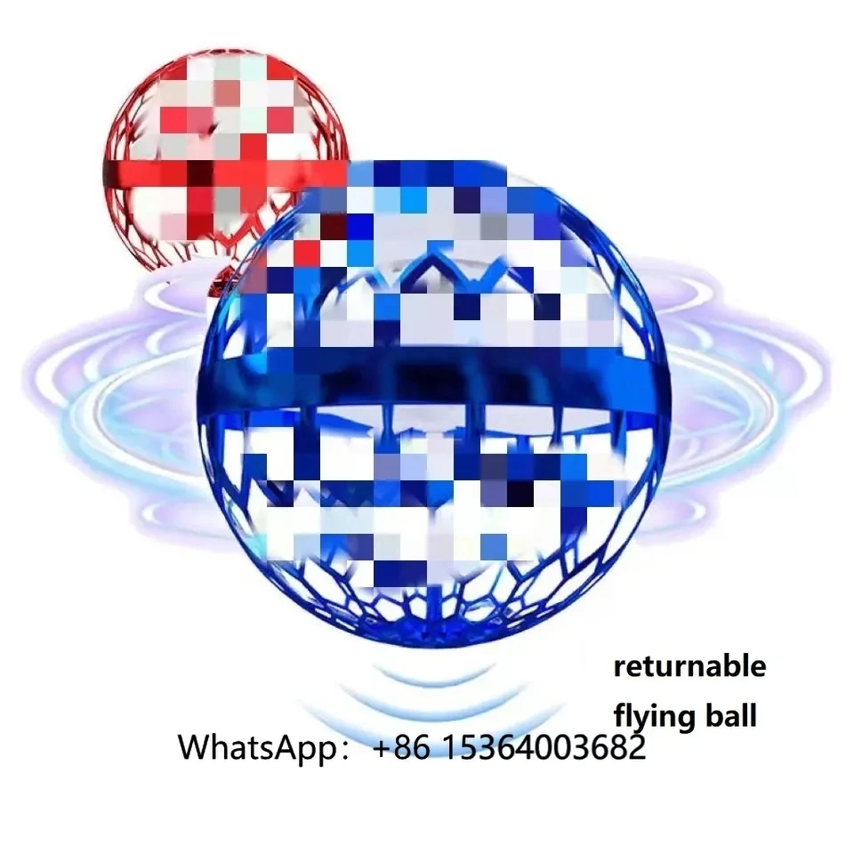 

2024 Hot Sells Original Balls Toys Factory Price 180mah Boomerang Flying Ball Toy for Kids Remote Control