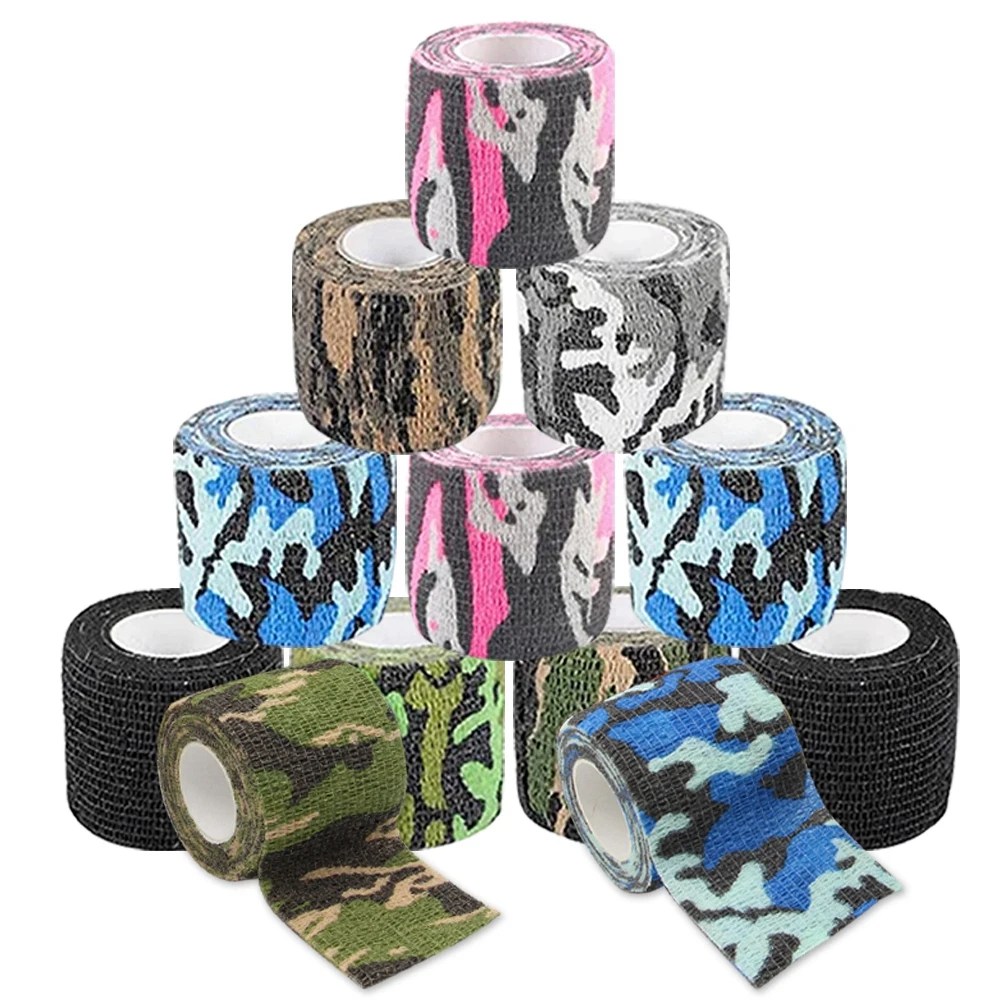 5/10/20PCS Disposable Bandage Tattoo Sport Wraps Tape Self Adhesive Elastic Tattoo Bandages Tape Permanent Makeup Accessories