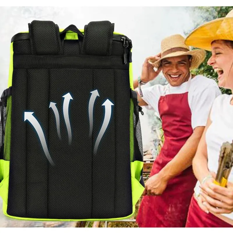 Outdoor Lunch Bag 30L Travel Thermal Insulation Bag Picnic Backpack Ice Bags Beer Sack Lunch Backpack Lunch Packages