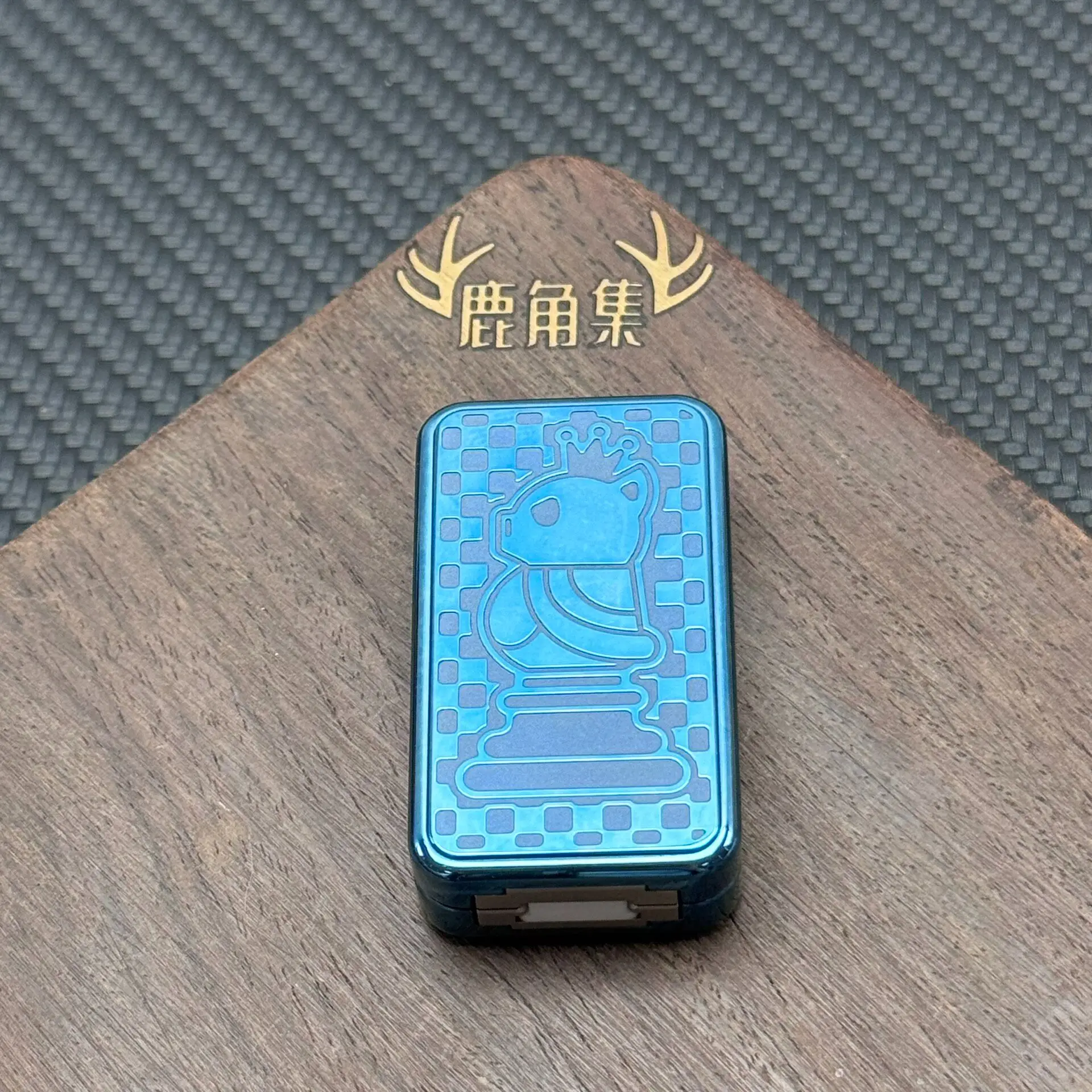 Used EDC 01 & YEDC Based Robotic Pig - Pig Emperor Shell + Steel Dense Track, Zirconium Ice Soul Blue