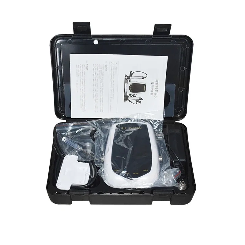 5MHz 3-IN-1 RF 三極顔&目&ボディ高周波スキンリフティングボディ痩身マシン首のしわ二重あご除去 V ライン