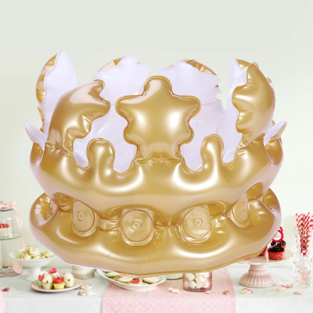 Couronne gonflable pour enfants, ballons, vêtements pour adultes, fête, 5 pièces