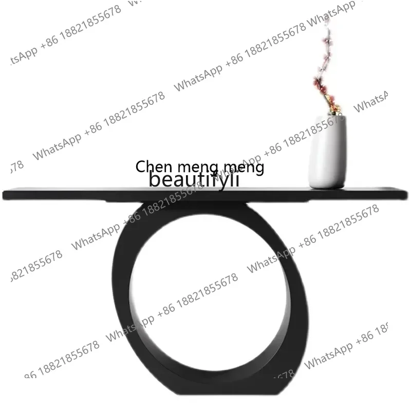 

new style Console Living Room Partition Storage Rack Home Side View Sets a Long Narrow Table Hallway Table ss 7304