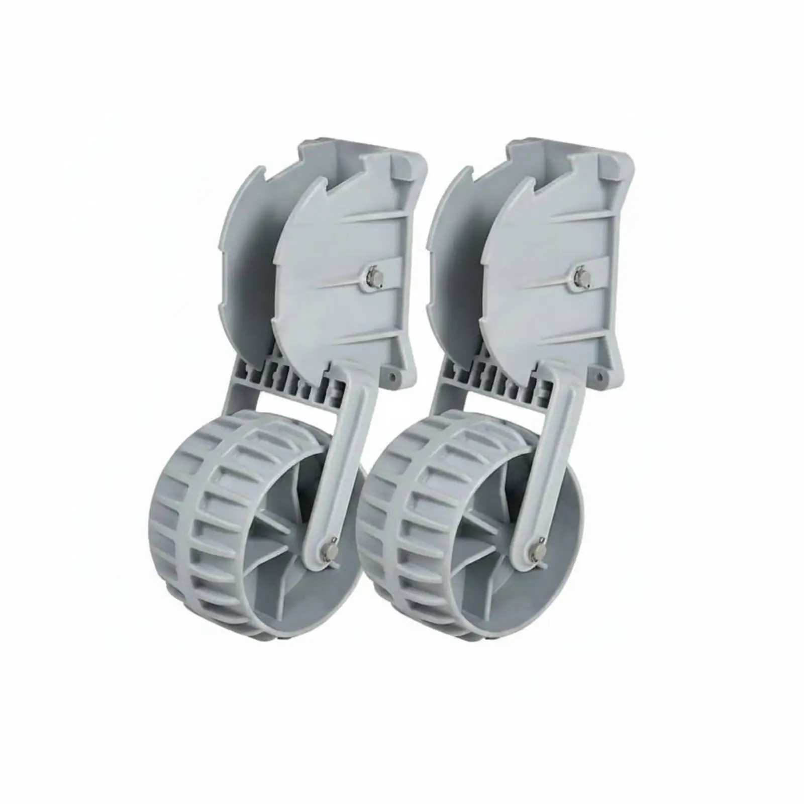 Marine Boat Trailer Portable Trolley Wheels Folding Inflatable Boat Roller for Dock and Shore Handling