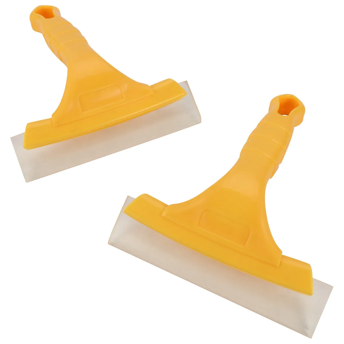 2Pcs Waterproof Multipurpose Scrapers for Car Film Application Air Bubble Removal Water Stain Defrosting Glass