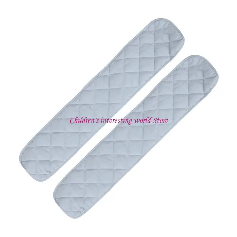 Culla da 2 pezzi per avvolgimento protezione bordo baby anti-morso a colori solidi a colore recinzione guardrail coperchio