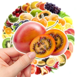 54pcs Fruit Sticker Graffiti Waterproof Sticker DIY Creative Toy Decal Water Cup Notebook