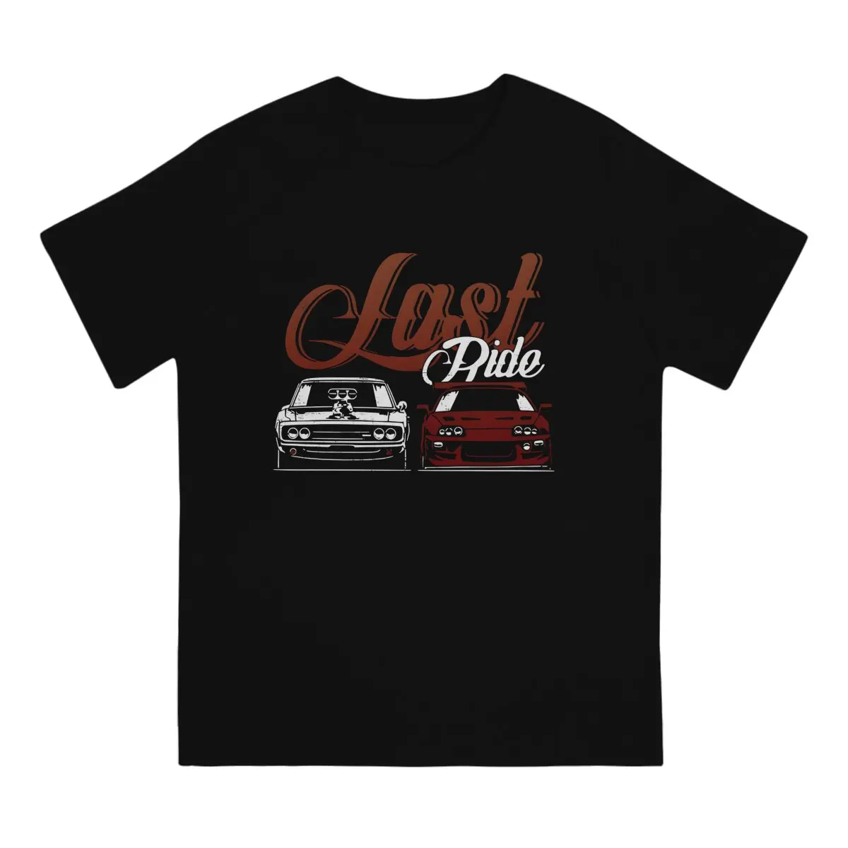 Last Ride Paul Walker Fast Furious Fast & Furious Movie Men T Shirt Cotton Grunge Crewneck TShirt Harajuku Clothing