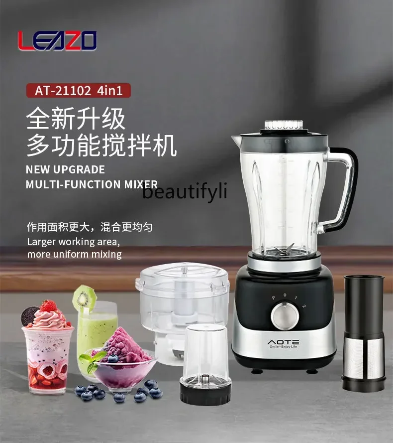 

smt61 Foreign trade household desktop 4 in 1 multi-functional mixer meat grinder 220V European standard