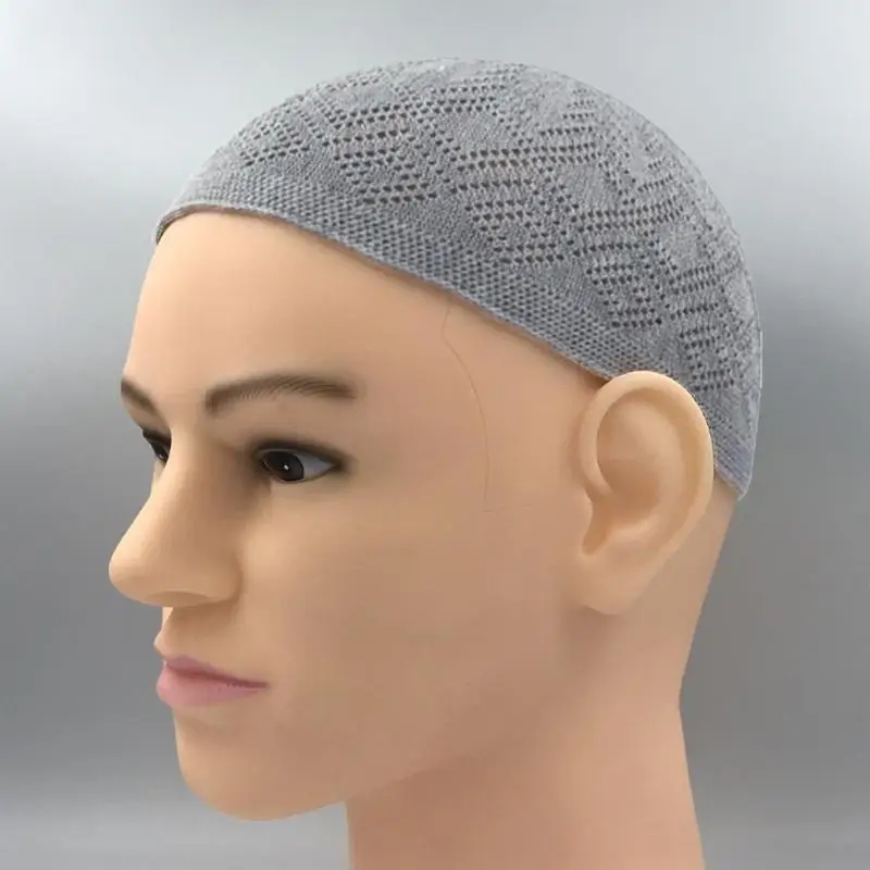 

39BD Kufi Hats for Men Muslims, Prayer Caps, Handicraft Taqiyah, Taqiyah Caps, Muslims Tasbih, Muslims Prayer Beads