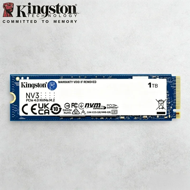 

Kingston Latency-Curbed Vectra NV3 SSD 1TB 2TB 4TB 500GB NVMe PCIe Gen 4.0x4 Solid State Drive M.2 2280 Internal SSD Nvme M2