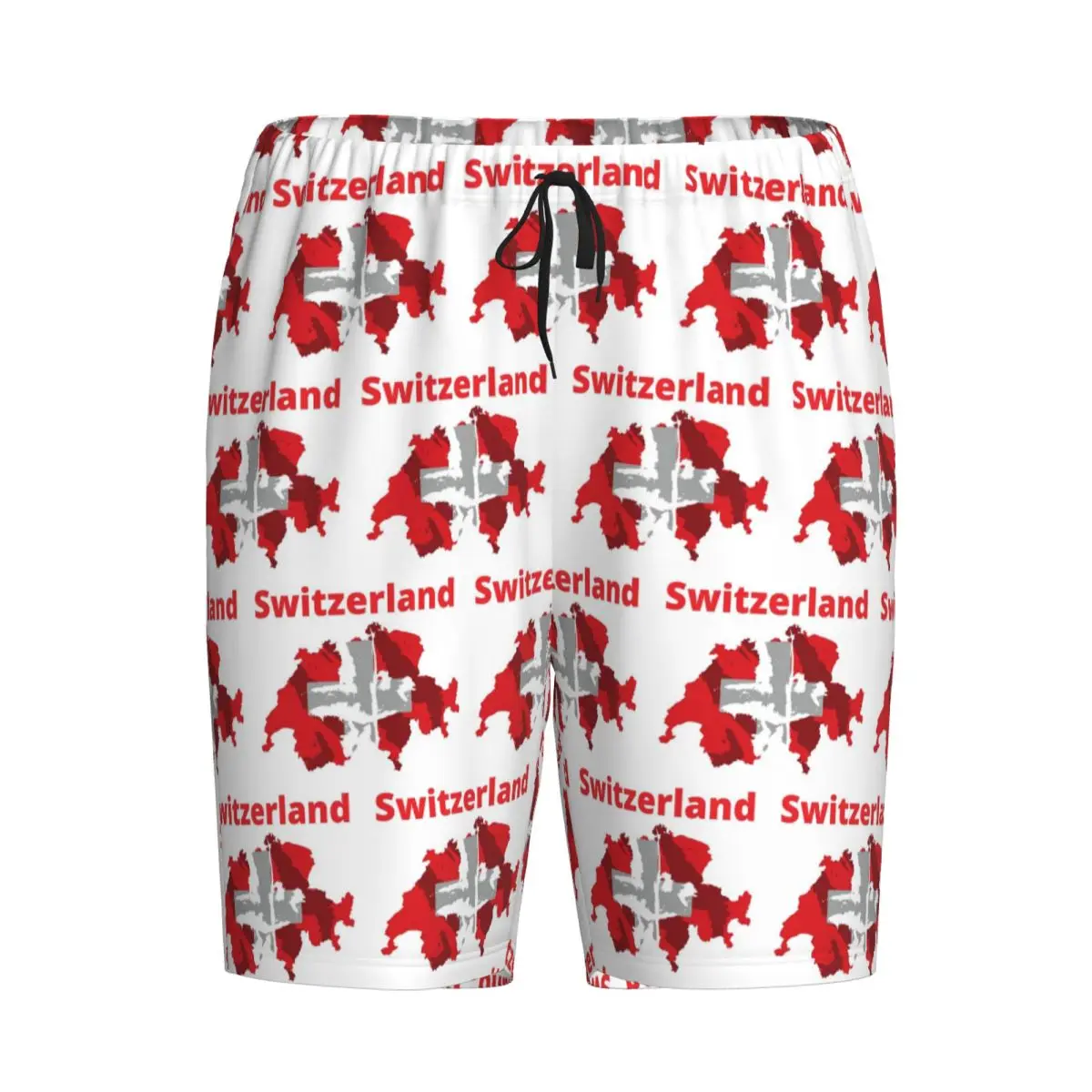 

Custom Swiss Switzerland Flag Shorts Sleeping Pants Men Pajama Pants Lounge Sleep Sleepwear Bottoms