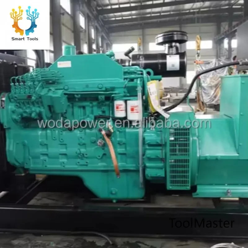 [Hot Sale] Factory Wholesale Price Cum-mins Refurbished Open Type Generator Set 150KW Three-phase 400V 50/60Hz Shipped To Middle
