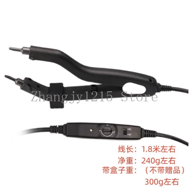 

A72Z вилка стандарта США, мини-нагревательный наконечник, утюг для наращивания волос, утюг с регулируемой температурой, инструмент для склеивания кератина, нагревательный утюг