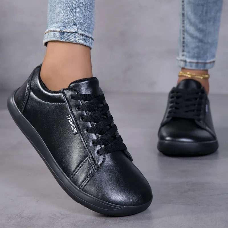 New Wide Toe Barefoot Shoes for Women Zero Drop Minimalist Sneakers Soft Sole Casual Walking Shoes Women Versatile Flat Shoes