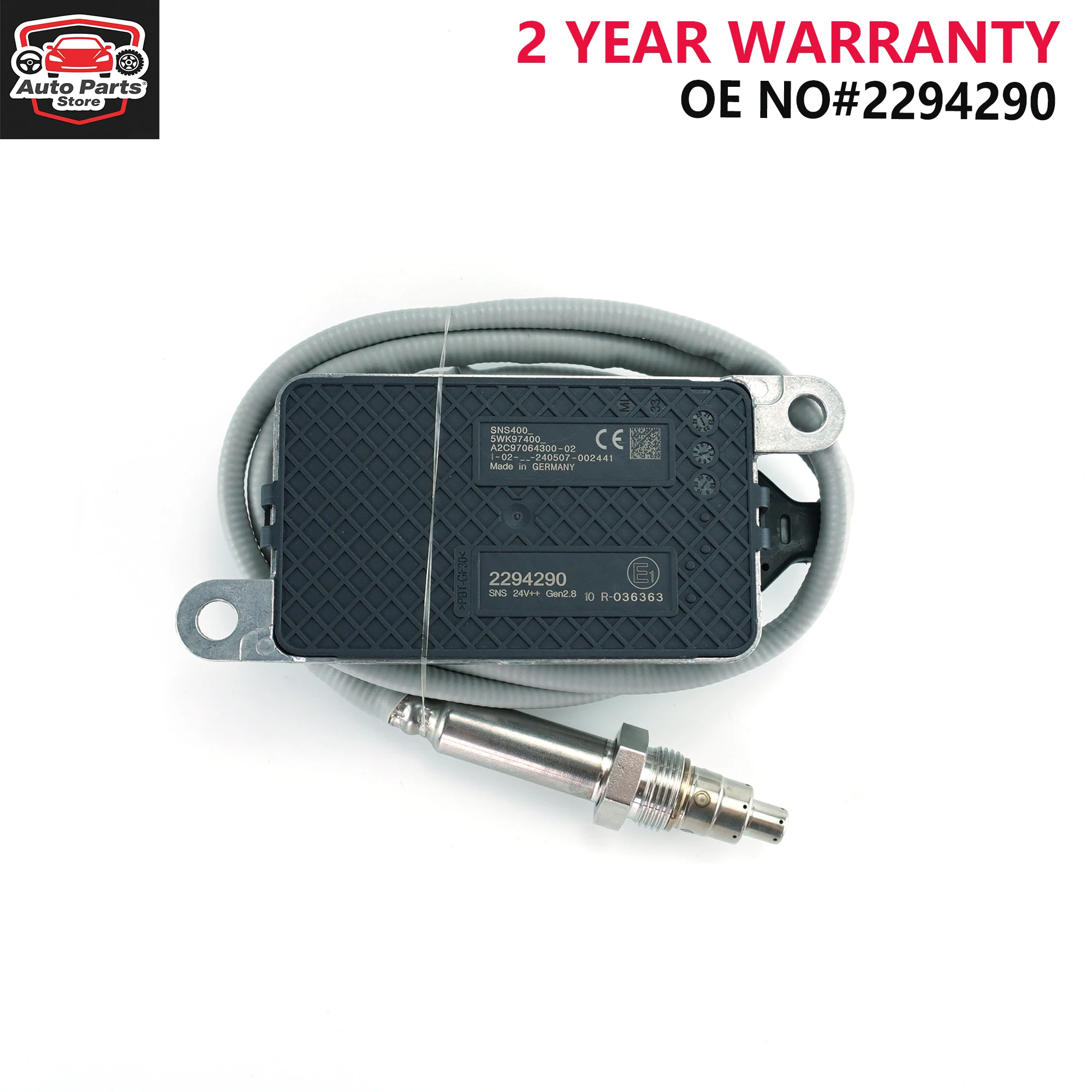 

2294290 5WK97400 New Nitrogen Oxide Sensor For Scania Engine Truck 5WK9 7400 NOx Sensor