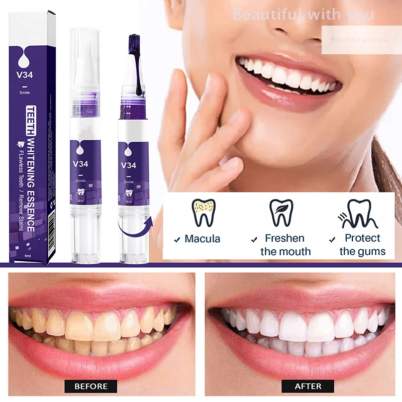 Teeth Whitening Toothpaste Remove Plaque Stains Hygiene Dental Bleach Health Tools