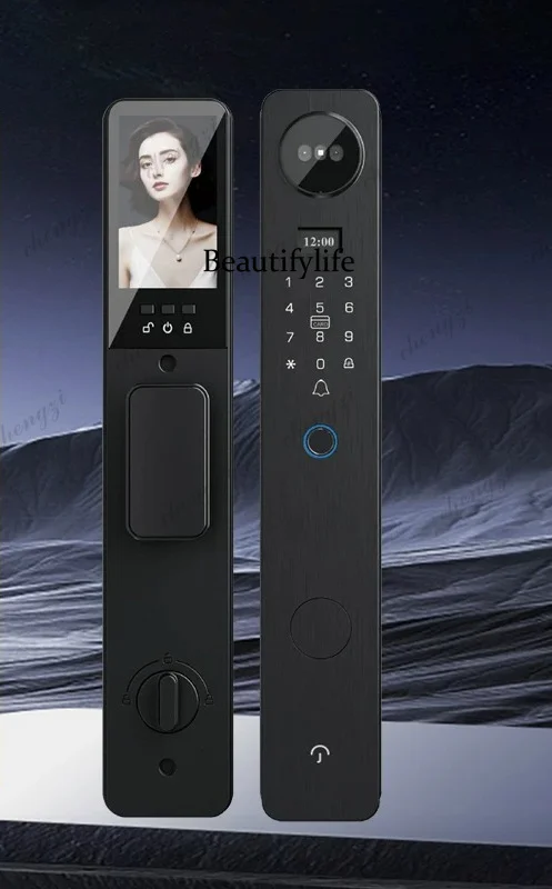 Can lock K20 face facial recognition smart lock fingerprint cat eye password anti-theft door