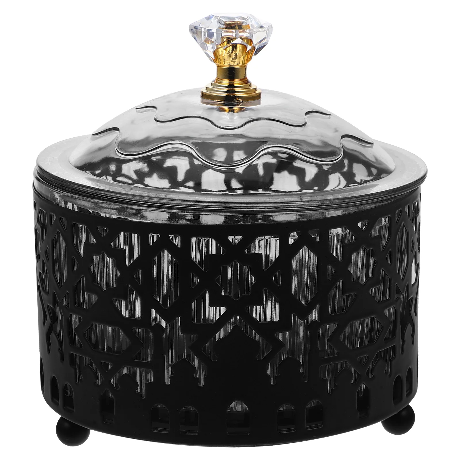 

Metal Snack Candy Box Gift Tray Decorative Dessert Serving Container for Party Favors Office Desk Iron Plastic Material