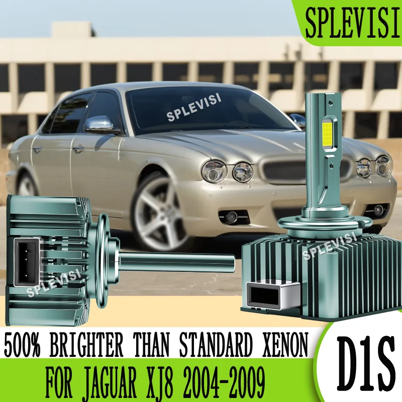 

Instant Full Brightness 0.01S Improve Night Road Safety Shockproof D1S LED Bulbs For Jaguar XJ8 2004 2005 2006 2007 2008 2009