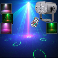 Party Disco DJ Laser Light R&G Projector 60 Patterns RGB LED Home Dance Wedding Birthday Stage Lighting Effect Lamp MN200