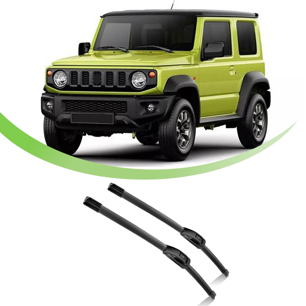 Car Front Windshield Wiper Blades Brushes Free-Noise 16/18-Inch for Suzuki Jimny 2019 2020 2021 2022 2023 Exterior Accessories