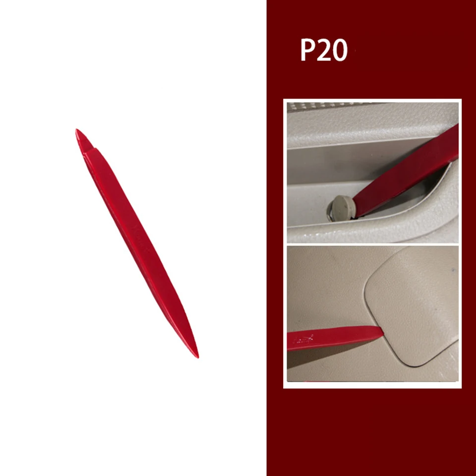 

Car Trim Removal Tool with Sharp Tips Red Car Radio Door Body Clip Panel Trim Dash o Plastic Removal Pry Tool P20