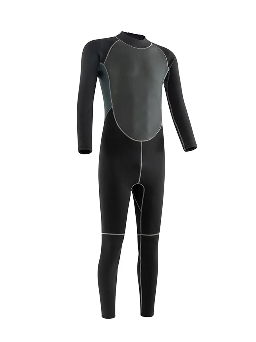 Men  Wetsuits in Cold Water,Neoprene 3mm One-piece Full Wet Suit for Diving Surfing Snorkeling Kayaking Water Sports Back Zip