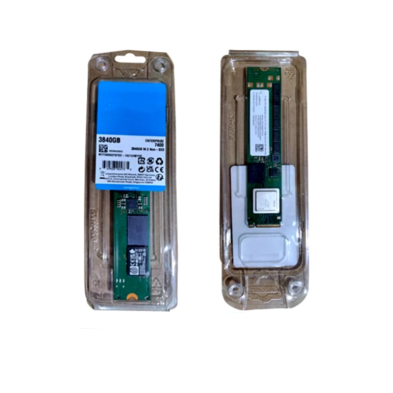 Original 7400 PRO 3.84TB 1.92TB  M.2 22110  For MICRON Enterprise Server Solid State Drive MTFDKBA960TDZ 7400PRO 960G 2280