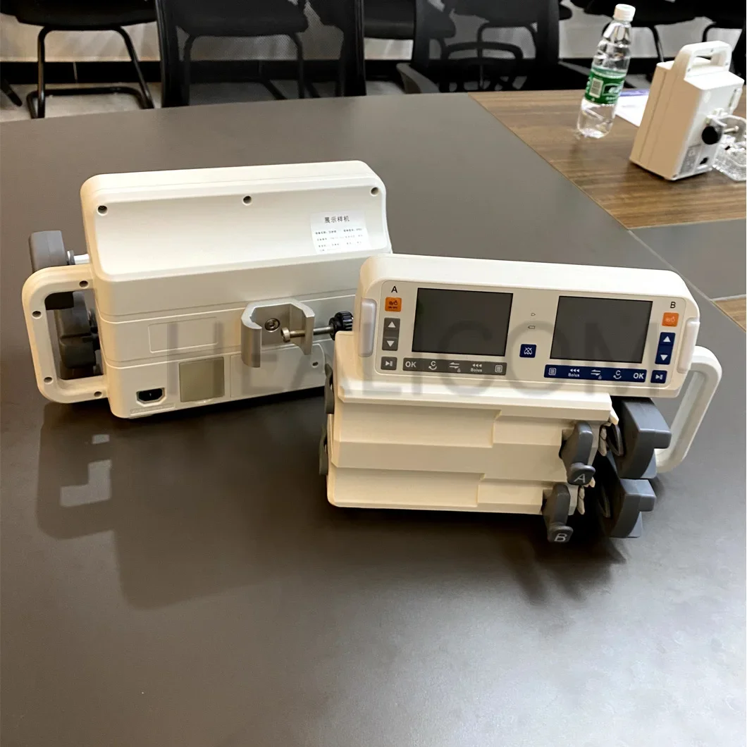 Medical 3.5-inch Large Color Display Independent Operating Channels sy ringe Pump