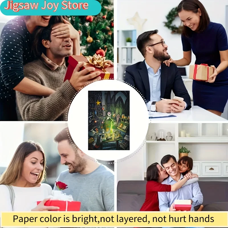 1000 stks Nightmare Before Christmas puzzel - Nightmare Before Christmas film uitdaging - grote puzzel voor volwassenen