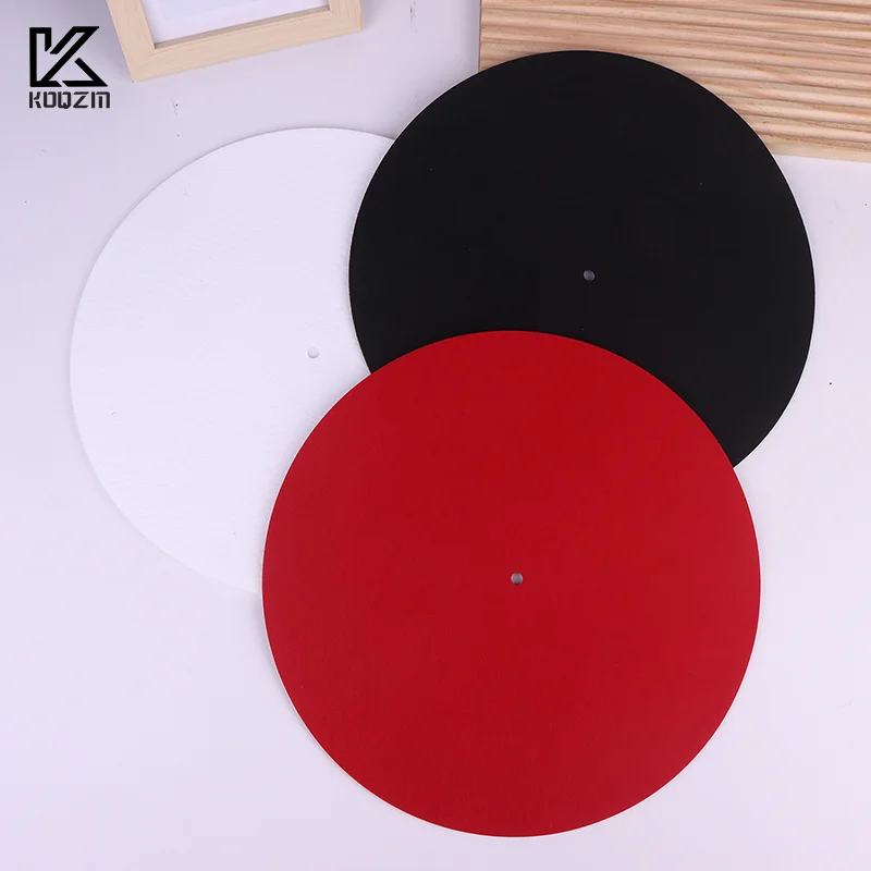 30MM Felt Turntable Platter Mat Slip Mat 3MM Thick Turntable Mat For Vinyl Record Replacement DIY Accessories