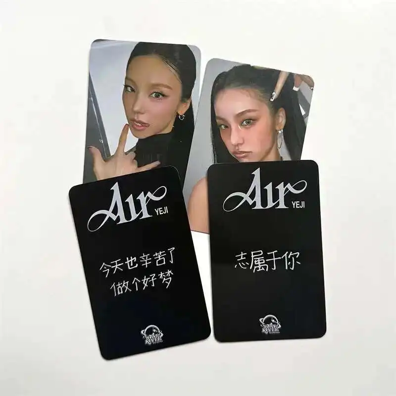 2 шт./компл. ITZY новый альбом LOMO Card YEJI Members Solo Single Collection Открытка AIR Photo Card STARRIVER поздравительная открытка подарок для девочки