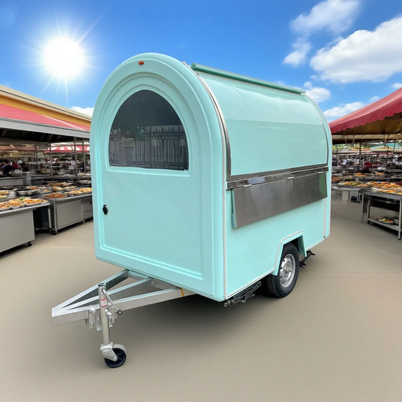 

Ice Cream Mobile Food Trucks for Sale Concession Food Truck Trailer Food Cart