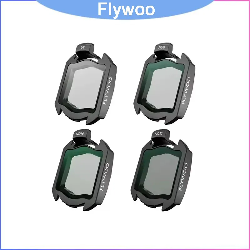 

Flywoo O4 Wide ND Filters Set, UV/ND4/ND8/ND16 4PCS for FPV Drone Camera, Professional Exposure Control for Aerial Footage