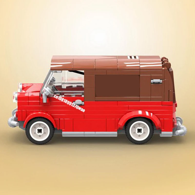 Novo 273 pçs cidade trânsito mk clássico marca modelo de carro esportivo quebra-cabeças personalizados diy ideias criativas crianças brinquedos aniversário presentes natal