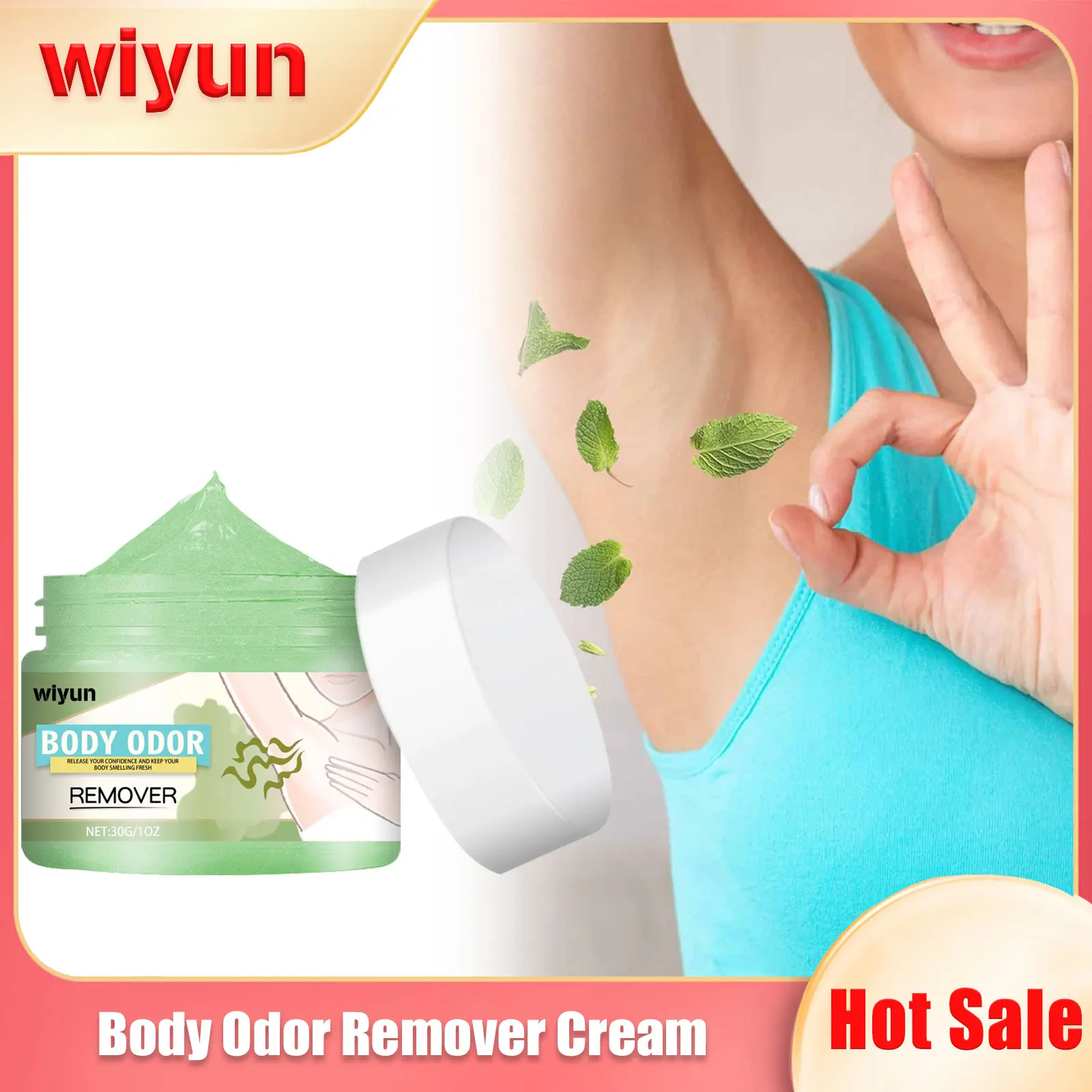 Body Odor Remover Cream Anti Dryness Armpit Deodorant Reduce Underarm Sweat Effectively Long Lasting Aroma Refreshing Skin Care