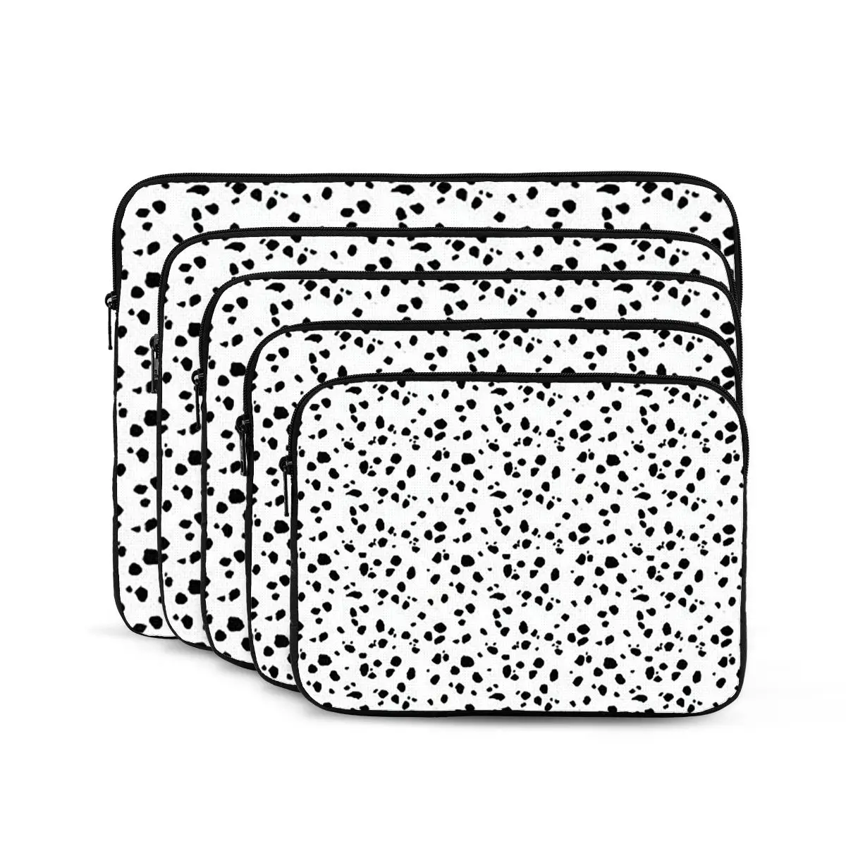 

Cute Spots Dots Dalmatian Dog Print Notebook Laptop Bag Case Pouch Notebook Sleeve Cover Bag Tablet Shockproof Case Bag