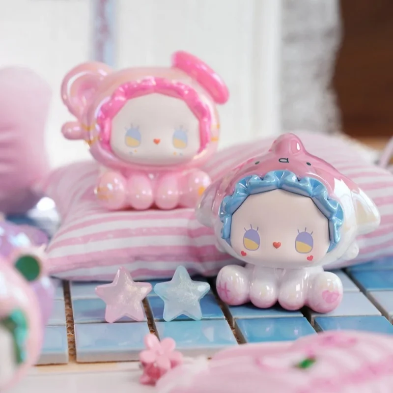 

Lucky Emma Hey Zodiac Series Blind Box Lovely Collectible Desktop Decor Ornament Figurines Kawaii Toy Creative Birthday Gift