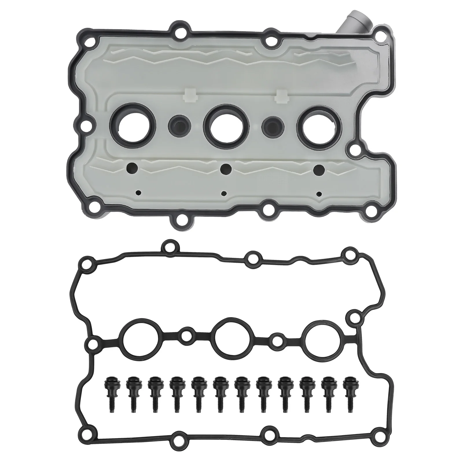 

Valve Cover w/ Gasket for Audi A4 Quattro A5 A6 Q5 Q7 S4 S5 VW Touareg 2008-2017