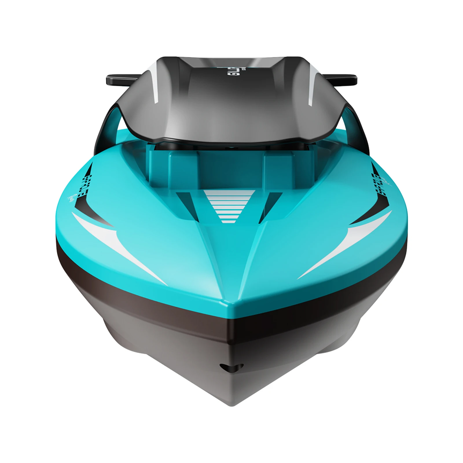 

Brush Motor RC Motorboat with LED Light RC Competitive Rowing Boat Max Speed 20km/h 80m Control Distance for Lake Swimming Pool