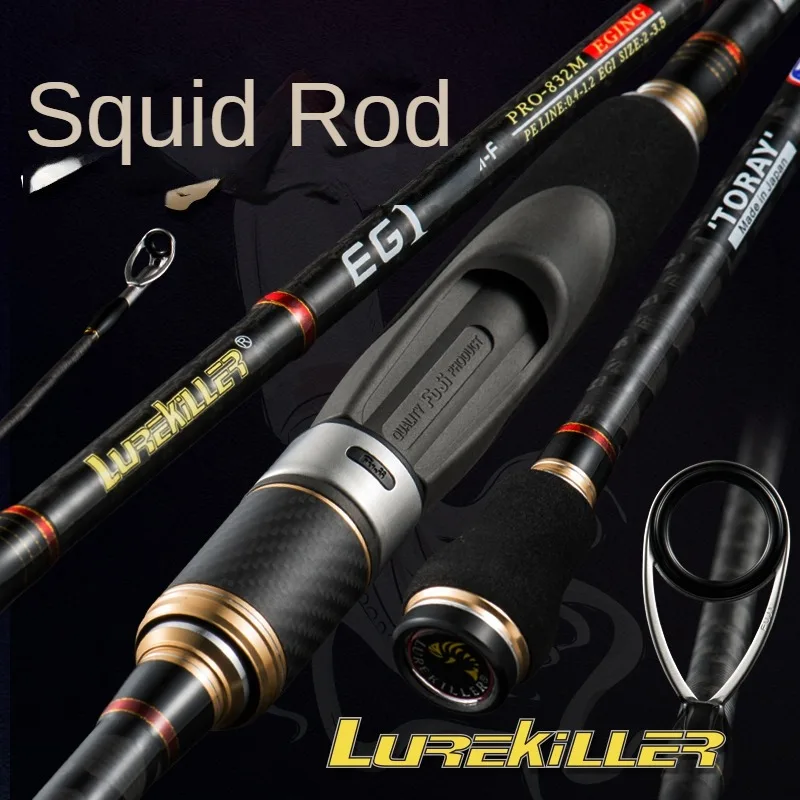 Winscraft-ultra-light fishing rod, Japan Fuji K-EGI, squid lure, 762ML, 832ML, 832M, 862M, PE 0.4-1.2, size #2-3.5