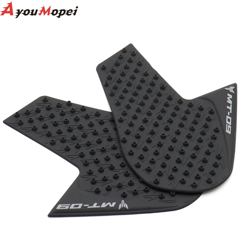 For Yamaha MT09 MT-09 2013-2018 Motorcycle Side Fuel Tank Pads Protector Stickers Knee Grip Traction Pad