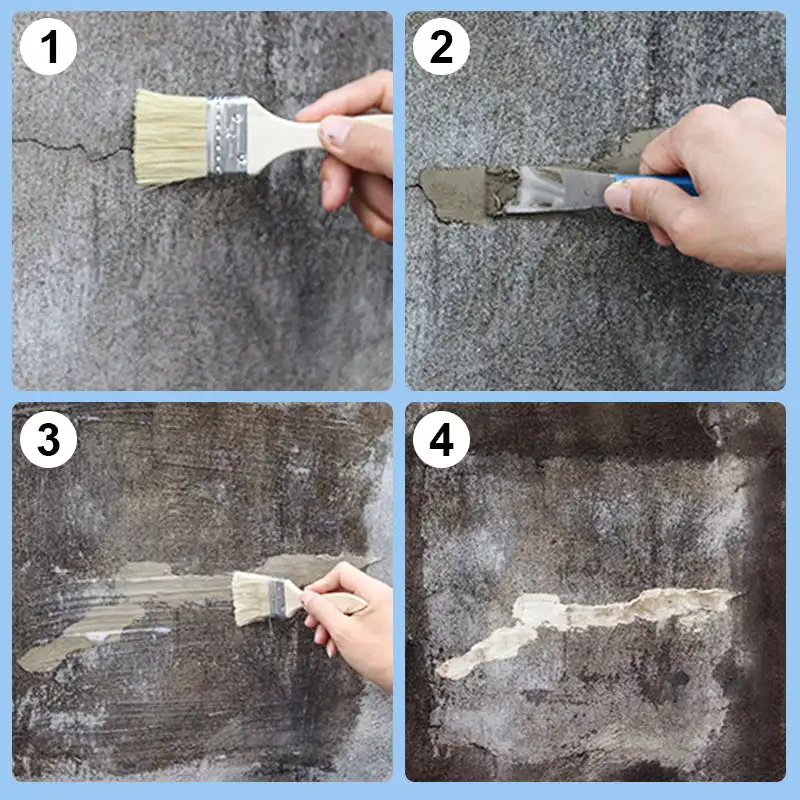 300g Transparent Waterproof Sealant Adhesive for Exterior Walls Leak Proof Coating Bathroom Floor Crack Sealing Mold-Proof image 5